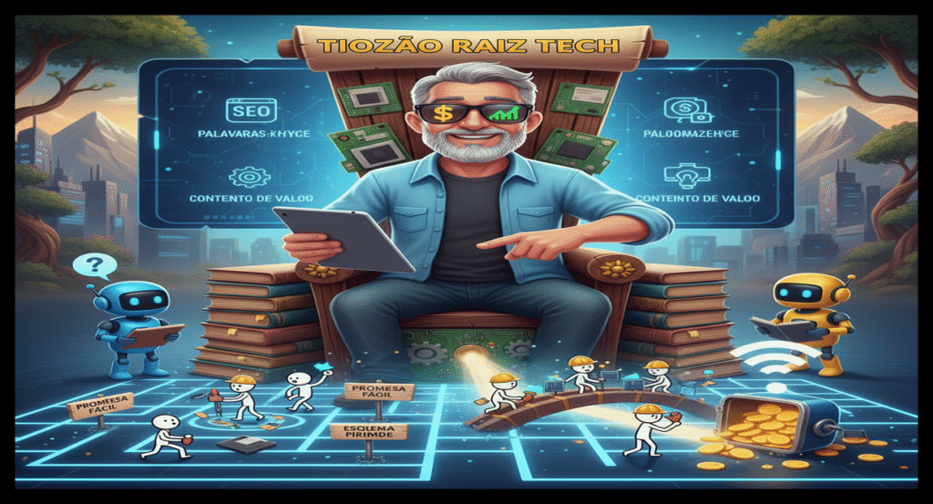 IA? Pare de cair em golpe: O Tiozão te ensina a usar pra vida real!