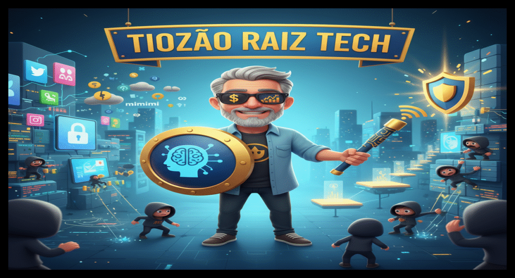 IA: Seu Escudo Antigolpe. Liberdade Digital Sem Mimimi do Tiozão!