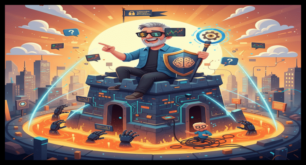 IA e Sabedoria: Sua Liberdade Digital Blindada Contra Golpes